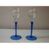 PORTAVELA CRISTAL AZUL COPA