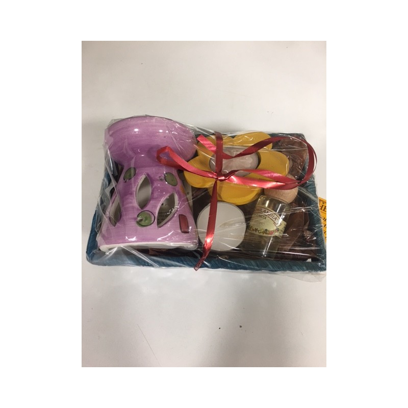 REGALO QUEMADOR ESENCIAS CERÁMICA