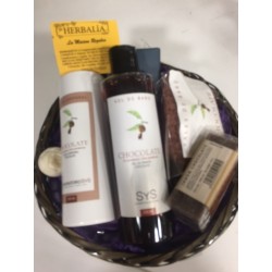 CESTA CHOCOLATE mediana