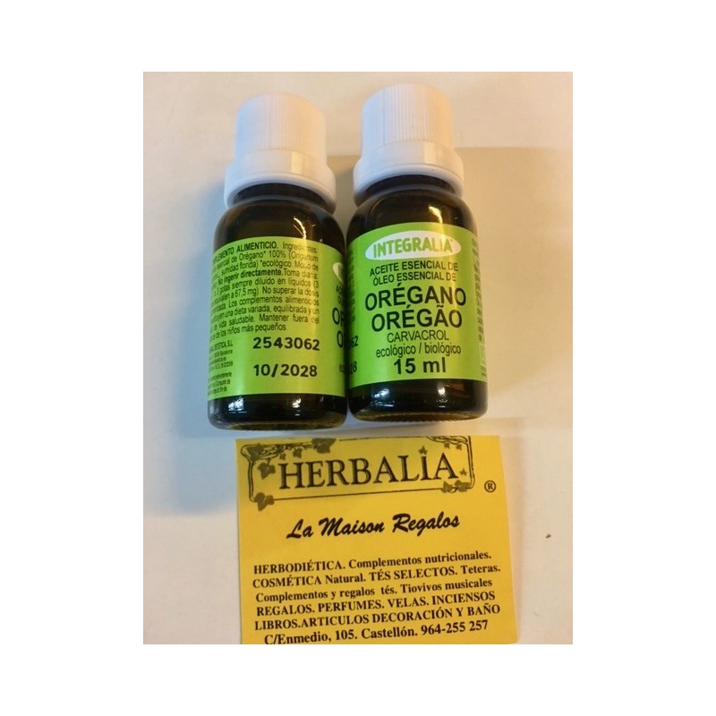 ACEITE ESENCIAL ORÉGANO bio