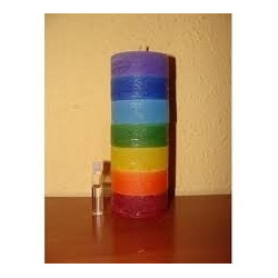 VELÓN 7 CHAKRAS 7 COLORES
