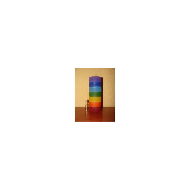 VELÓN 7 CHAKRAS 7 COLORES