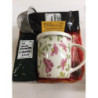 REGALO TÉ con TAZA INFUSION FLORES
