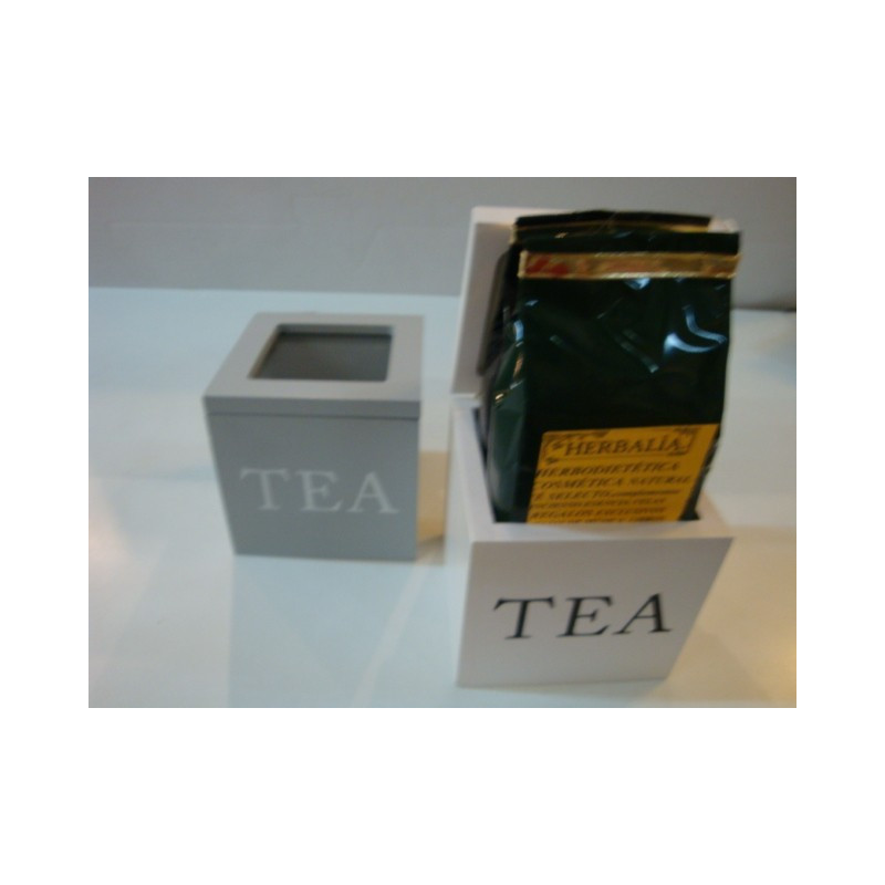 CAJA MADERA para TÉ 1 espacio