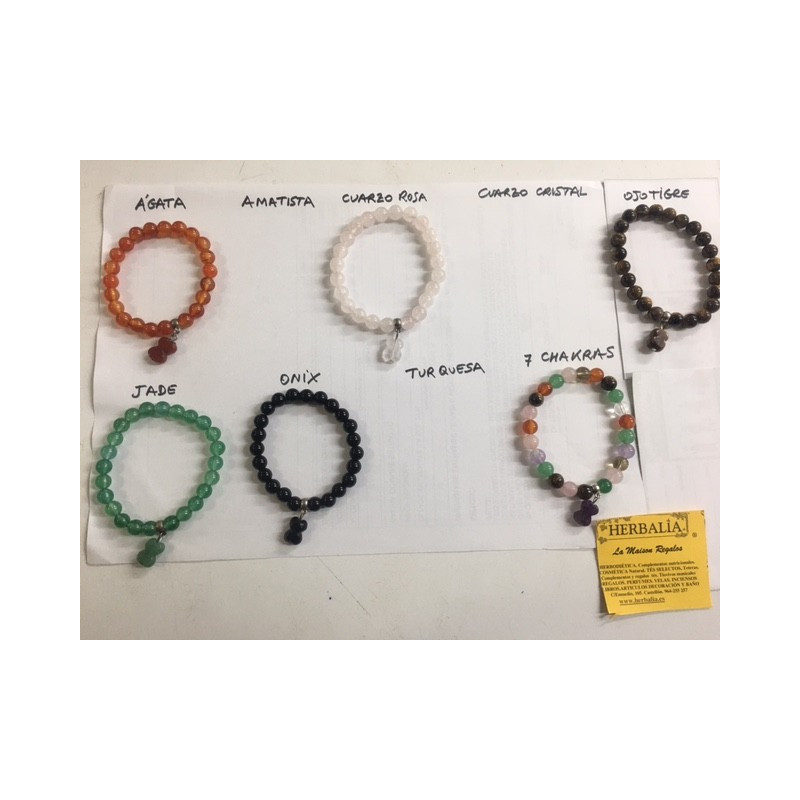 PULSERAS piedras semipreciosas
