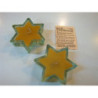 PORTAVELA CRISTAL ESTRELLA, jabón y perlas