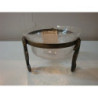 CUENCO CRISTAL BASE HIERRO