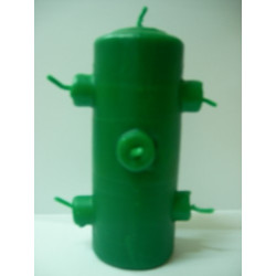 VELÓN 7 MECHAS VERDE