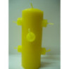 VELÓN 7 MECHAS AMARILLO
