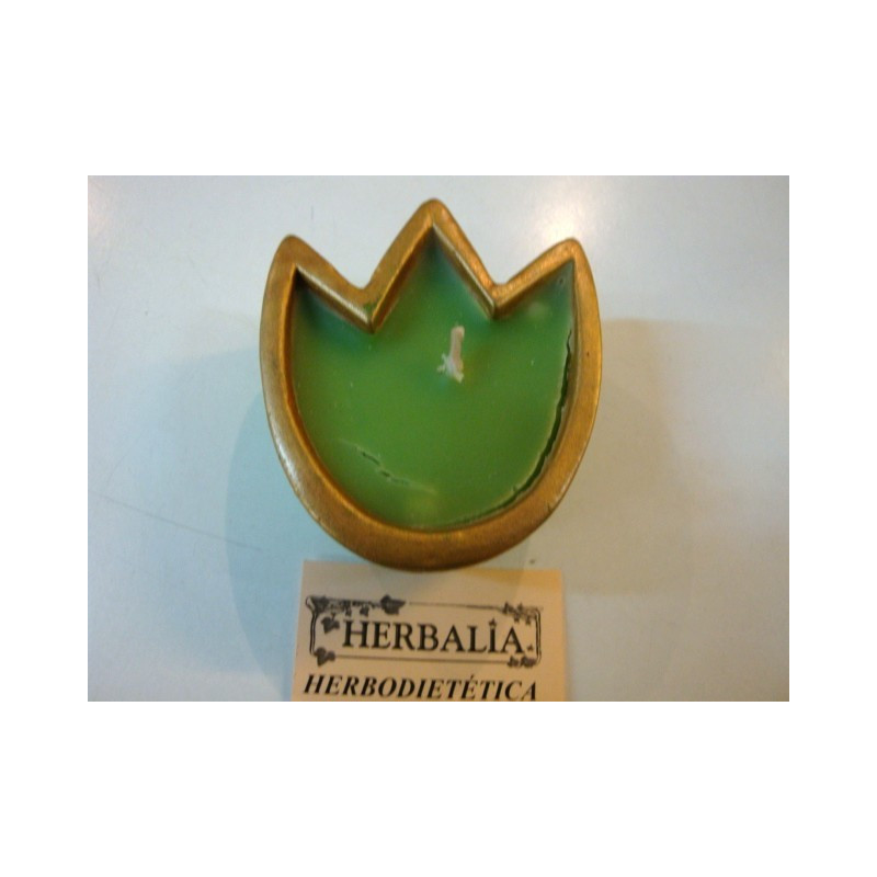 VELA TERRACOTA TULIPAN jabones y perlas