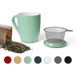 TAZA INFUSIÓN COLOR LISO gde