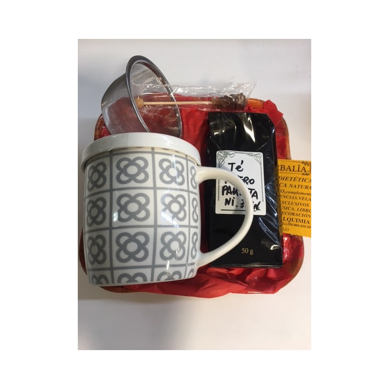 REGALO TÉ con TAZA INFUSION